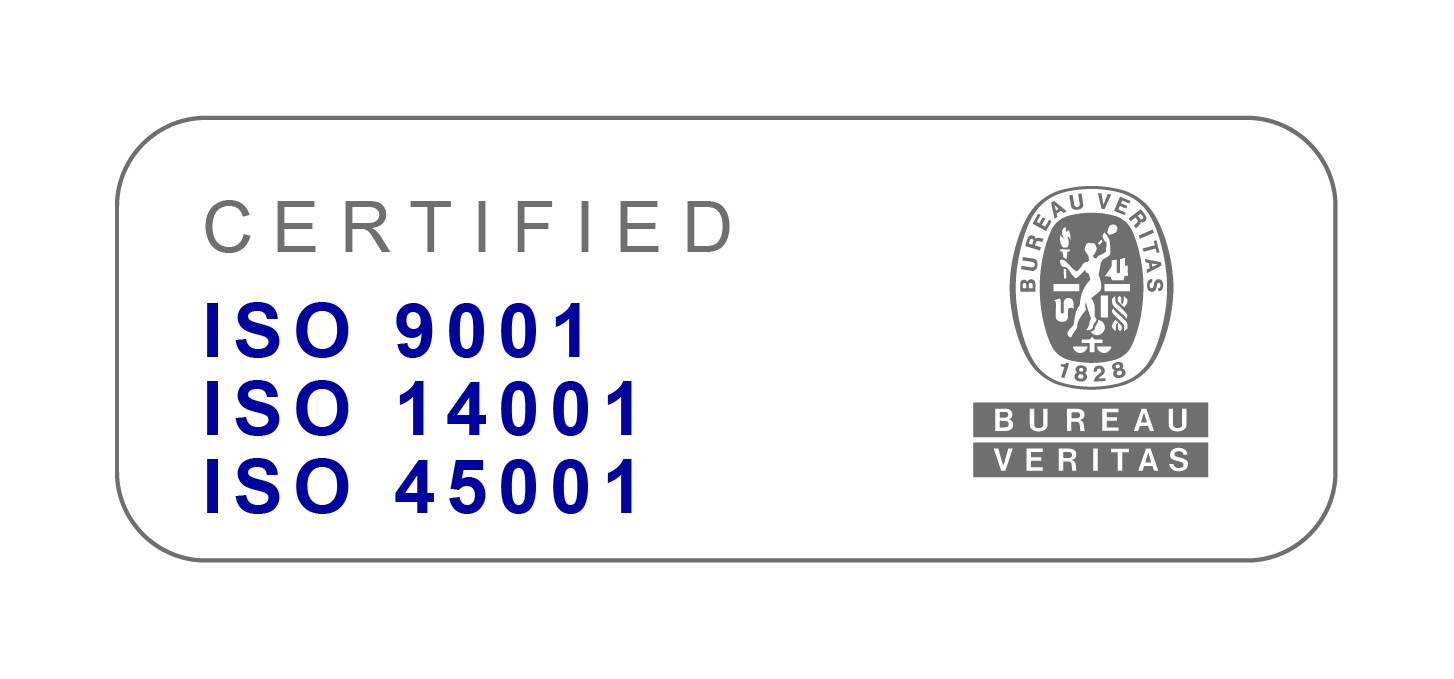 Logo das Certficações 9001,14001,45001